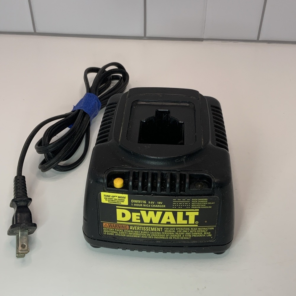 Genuine OEM DeWalt DW9116 7.2-18 Volt‎ 1-Hour Battery NiCd Charger